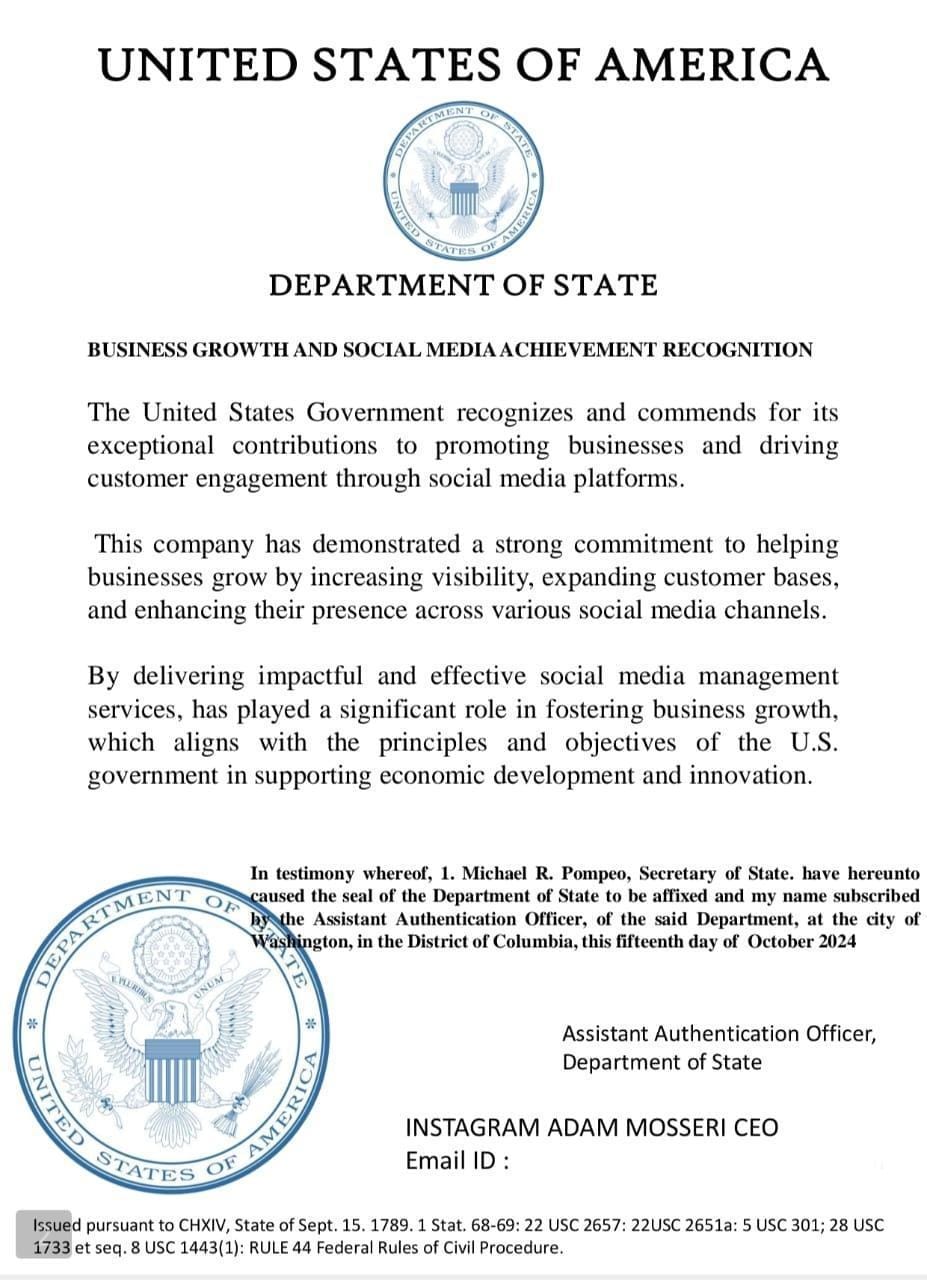 Meta Verified Creator Certificate